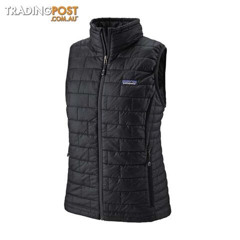 Patagonia Nano Puff Womens Insulated Vest - Black - XS - 84247-BLK-XS