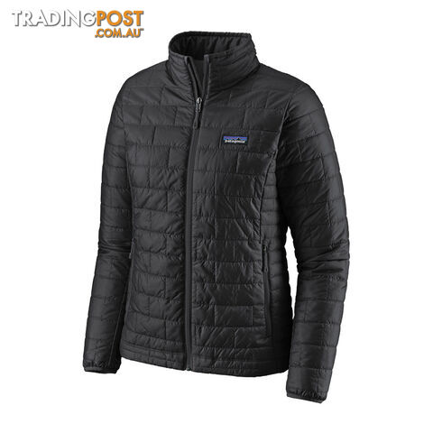 Patagonia Nano Puff Womens Insulated Jacket - Black - L - 84217-BLK-L