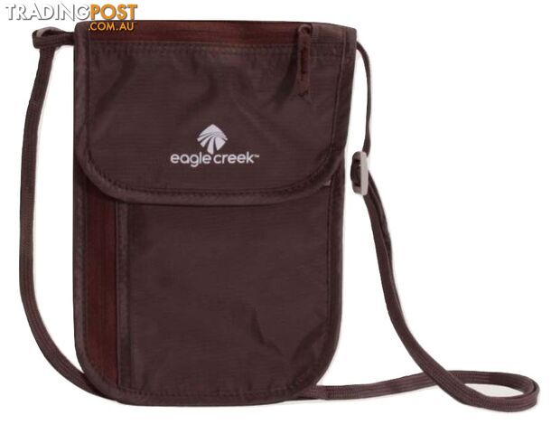 Eagle Creek Undercover Neck Wallet DLX - Mocha - EC41128-Mocha