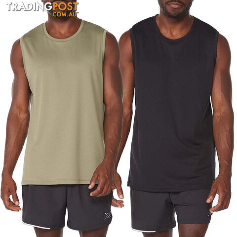 2XU Aero Mens Running Tank - MR6558a