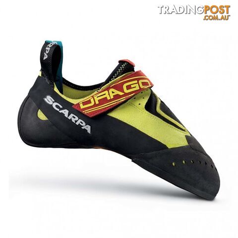 Scarpa Drago Rock Climbing Shoes - Yellow - US8 / EU 41 - SCA20048-41