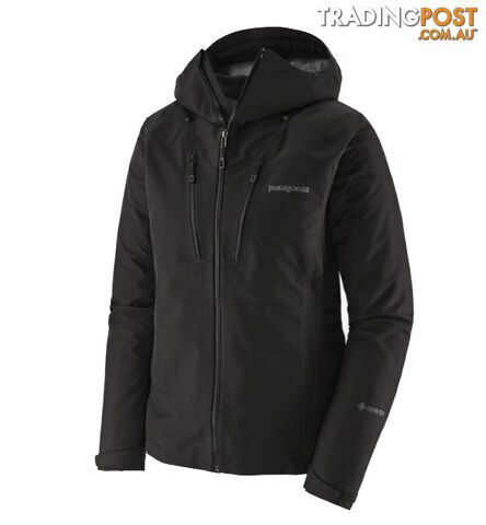 Patagonia Triolet Womens Alpine Waterproof Jacket - Black - S - 83407-BLK-S