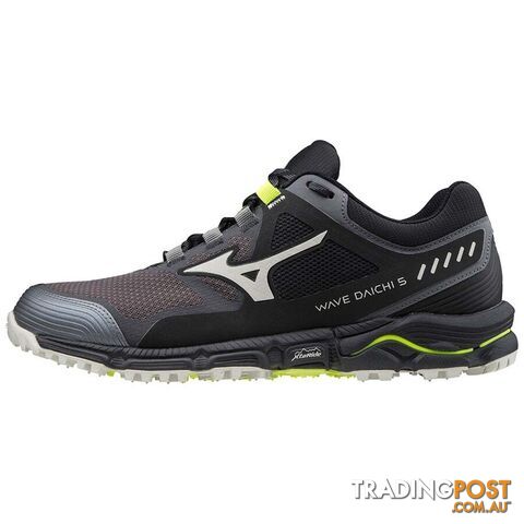 Mizuno Wave Daichi 5 Mens Trail Running Shoes - Magnet/Moonstruck/Safety Yellow...