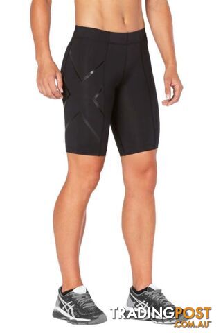 2XU Womens Compression Shorts - Black/Nero - M - WA4176b-BLK-NRO-M