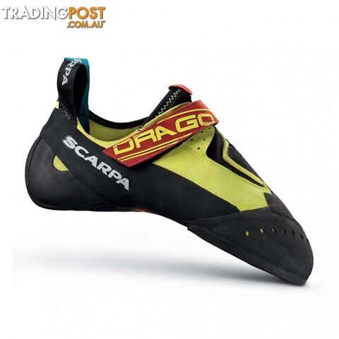 Scarpa Drago Rock Climbing Shoes - Yellow - US10 / EU 43 - SCA20048-43
