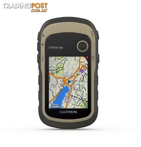 Garmin eTrex 32x Rugged Handheld GPS w/ Compass and Barometric Altimeter - Grey - 10-02257-02