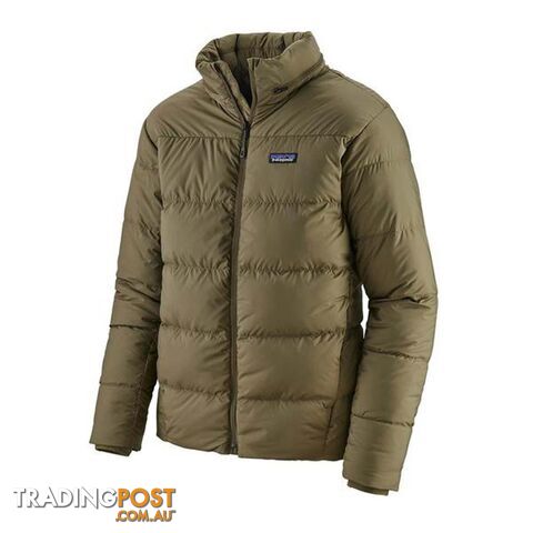Patagonia Silent Down Mens Insulated Jacket - Sage Khaki - M - 27930-SKA-M