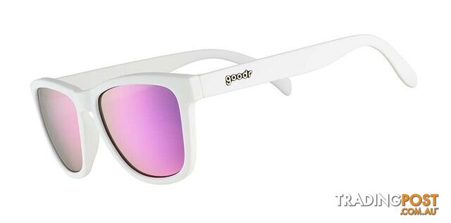 Goodr The OG Running Sunglasses - Side Scroll Eye Roll - OG-WH-PR2-RF