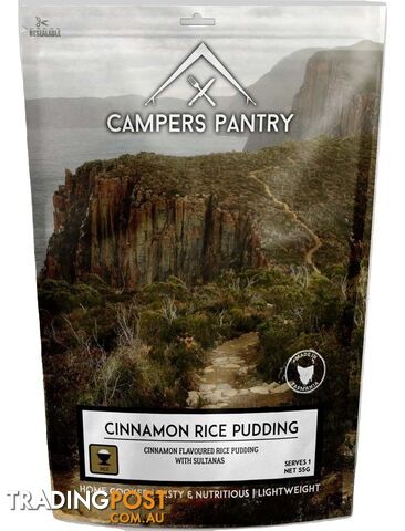 Campers Pantry Cinnamon Rice Pudding - CPCRP5517