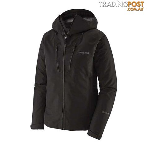 Patagonia Triolet Womens Alpine Waterproof Jacket - Black - XS - 83407-BLK-XS