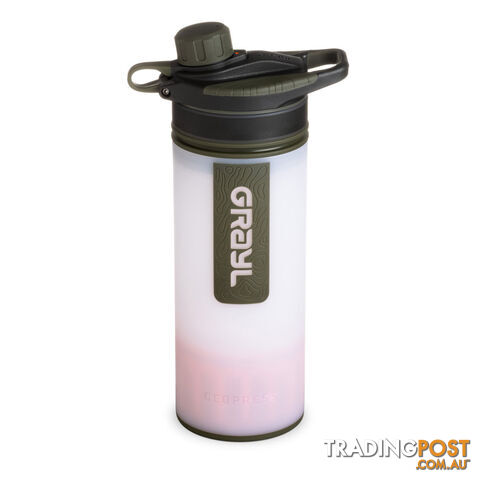 Grayl GeoPress Water Purifier Bottle - Alpine White - 400-WHT