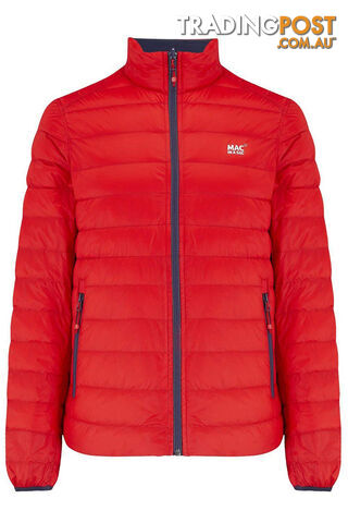 Mac In A Sac Polar Mens Reversible Insulated Down Jacket - Red/Navy - XXL -...