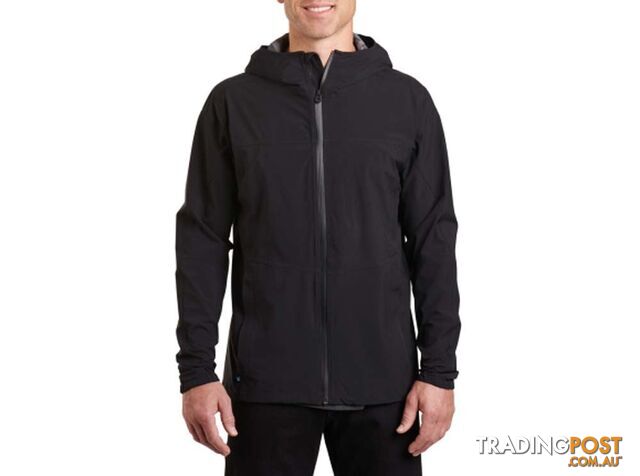 Kuhl Stretch Voyagr Mens Waterproof Jacket - Raven - XL - KUH00358-Raven-XL