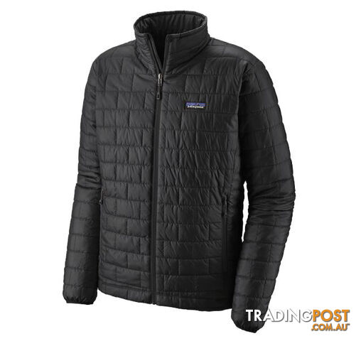 Patagonia Nano Puff Mens Insulated Jacket - Black - M - 84212-BLK-M