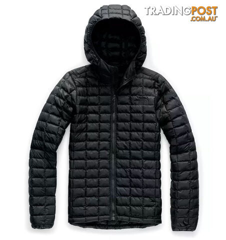 The North Face Thermoball Eco Womens Insulated Hoodie - TNF Black Matte - M - NF0A3Y3PXYM-T0M