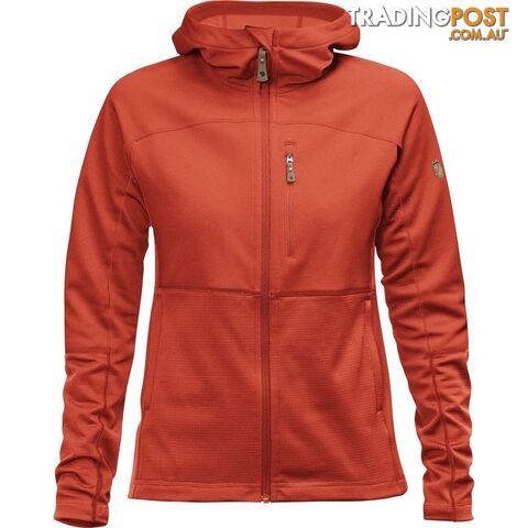 Fjallraven Abisko Trail Fleece Womens Jacket - Flame Orange - XS - CF89589214XS