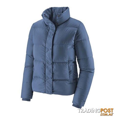 Patagonia Silent Down Womens Insulated Jacket - Woolly Blue - XL -...