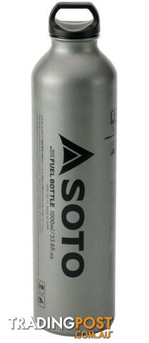 SOTO Muka 1000ml Wide Mouth Fuel Bottle (max fuel level 720ml) - STOD-700-10