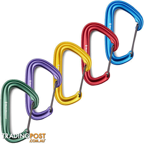 Black Diamond LiteWire Wiregate Carabiner - BD210234