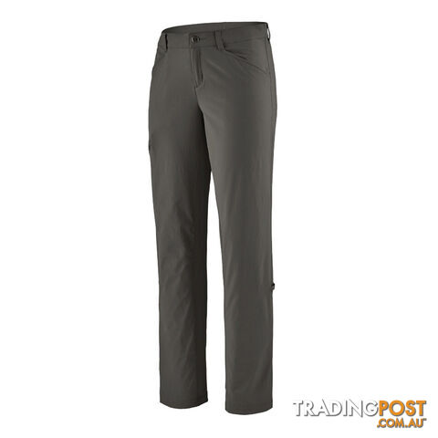 Patagonia Quandary Womens Hiking Pant - Regular - Forge Grey - 8 - 55416-FGE-8