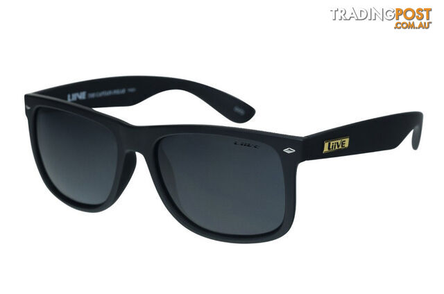 Liive Vision EL Capitan Polarised Sunglasses - Matt Black - L0673A