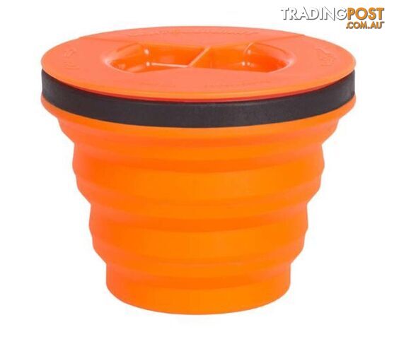 Sea To Summit X-Seal & Go Collapsible Food Container - Orange - SM - AXSEALSOR