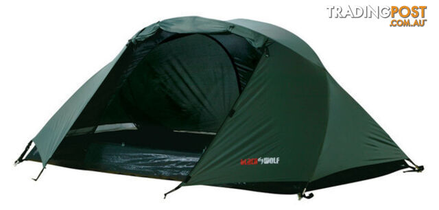 Black Wolf Stealth Mesh 2 Person Hiking Tent - Olive - STME-OLIVE