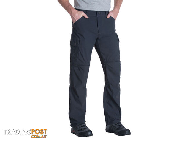 Kuhl Renegade Cargo Convertible Mens Hiking Pants - 30L - Koal - 38 -...