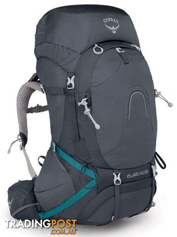 Osprey Aura AG 65L Womens Backpack - Vestal Grey - XS - OSP0717-VestalGre-XS