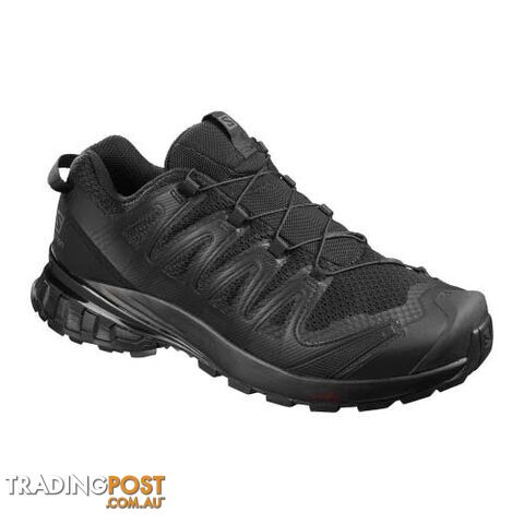 Salomon XA Pro 3D V8 Wide Mens Hiking Shoes - Black/Black - 13US - 409881-125