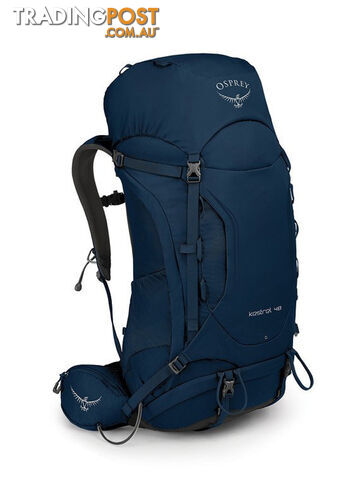Osprey Kestrel 48L Mens Backpack - LochBlue - S/M - OSP0762-LochBlue-SM