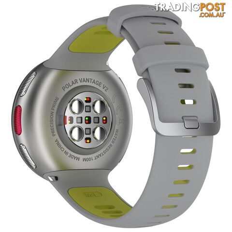 Polar Vantage V2 Multisport GPS Watch - Grey/Lime - M/L - 90083651 - photo 2 of 2