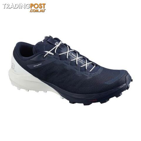 Salomon Sense 4 W /Pro Womens Trail Running Shoes - Navy Blazer/White/Copen Blue...