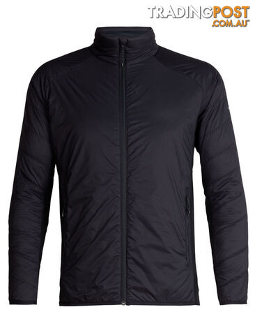 Icebreaker MerinoLOFT Hyperia Lite Hybrid Mens Merino Insulated Jacket - Black -...