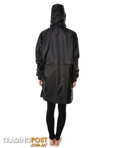 XTM Stash II 3/4 Stash Unisex Rain Waterpfoof Jacket - Black - 2Xl - RU013-BLK-2XL - photo 2 of 2