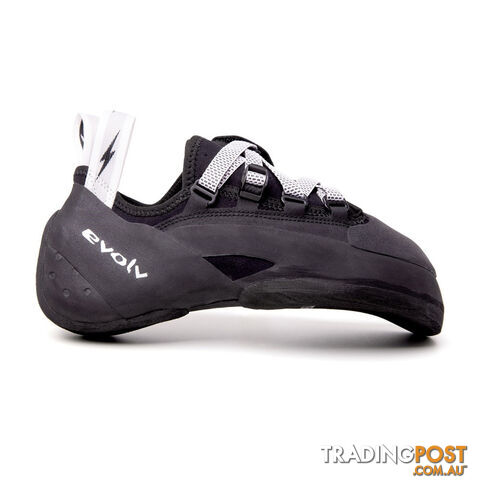 Evolv Phantom Unisex Climbing Shoes - Black - 10.5 - EVL0364105