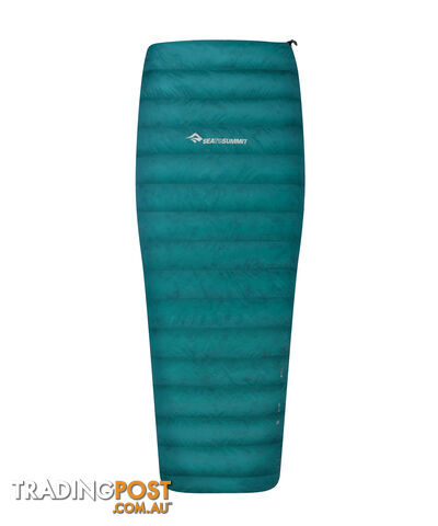 Sea to Summit Traveller 2 TrII Down Sleeping Bag - Large - Teal - ATR2-L