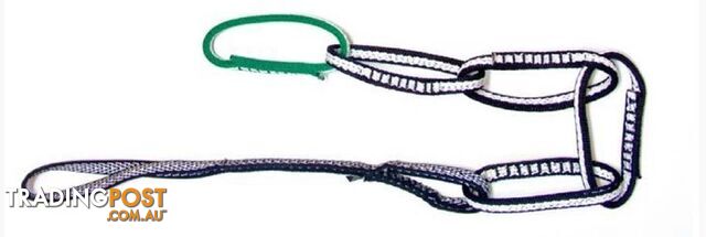 Metolius PASS22 Personal Anchor System -Black/Green - MT-PASS22BG