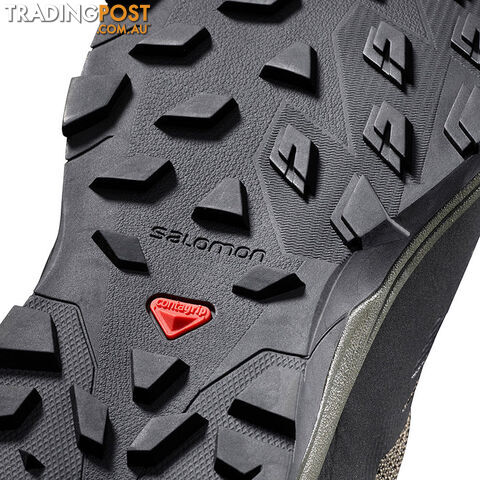 Salomon Outline Mid GTX Mens Hiking Boots - Black/Beluga/Capers - 9.5 US - 404763-090 - photo 2 of 2