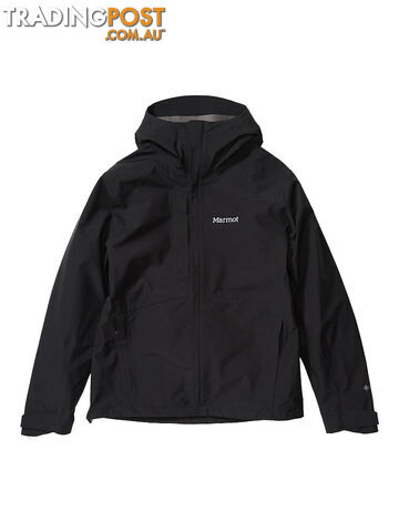 Marmot Minimalist Mens Waterproof Jacket - Black - M - 31230001M