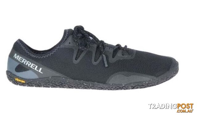 Merrell Vapor Glove 5 Mens Minimalist Running Shoes - Black - 10.5 - J135365-10.5