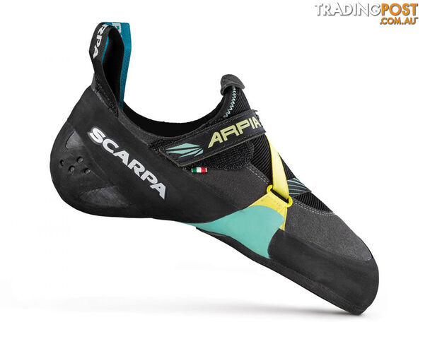 Scarpa Arpia Womens Climbing Shoes - Black/Aqua - 5US / EU36 -...