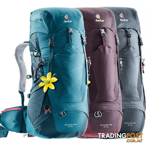 deuter Futura Pro 34L SL Womens Hiking Backpack - 3401018-3388-P