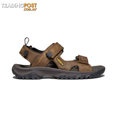 Keen Targhee III Open Toe Mens Hiking Sandals - Bison Mulch - US 12 - 1022423-12