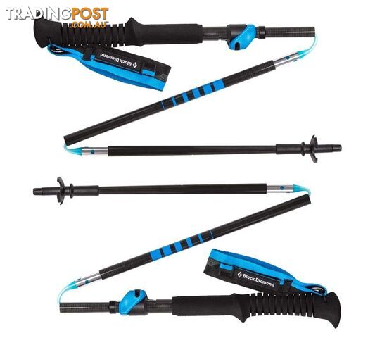 Black Diamond Distance Carbon FLZ Lightweight Hiking Poles S18 - BD1122040000