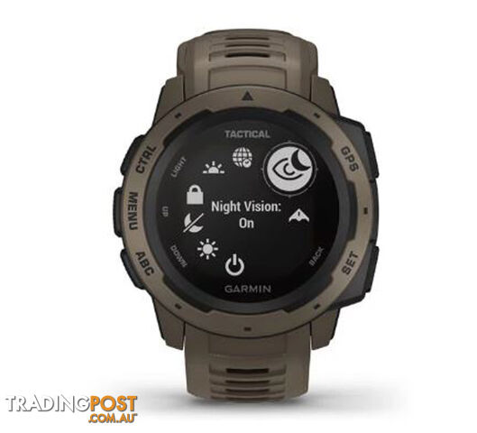 Garmin Instinct Tactical Watch - Coyote Tan - 10-02064-71 - photo 2 of 2