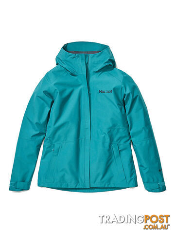 Marmot Minimalist Womens Waterproof Jacket - Deep Jungle - M - 361204973M
