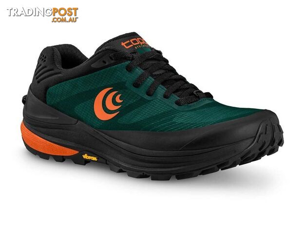 Topo Athletic Ultraventure PRO Mens Trail Running Shoes - Forest/Orange - US 9 -...