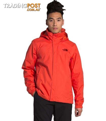 The North Face Resolve 2 Mens Waterproof Jacket - Flare Orange - XL -...