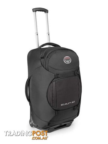 Osprey Sojourn Lightweight 60L Wheeled Luggage Bag - Flash Black -...